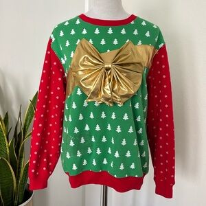Awake Ugly Sweater Xmas Women's Size L